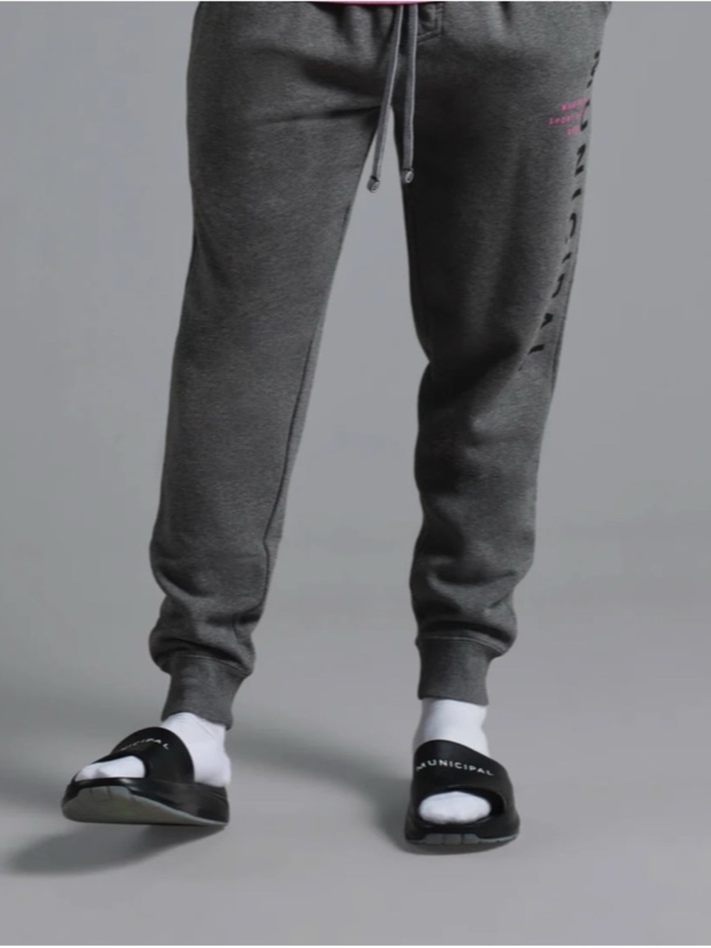 Municipal Training Camp Jogger - Men's Grey Sweatpants, Size L